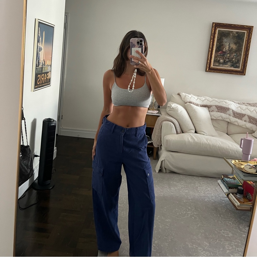 J.Crew blue cargo pants